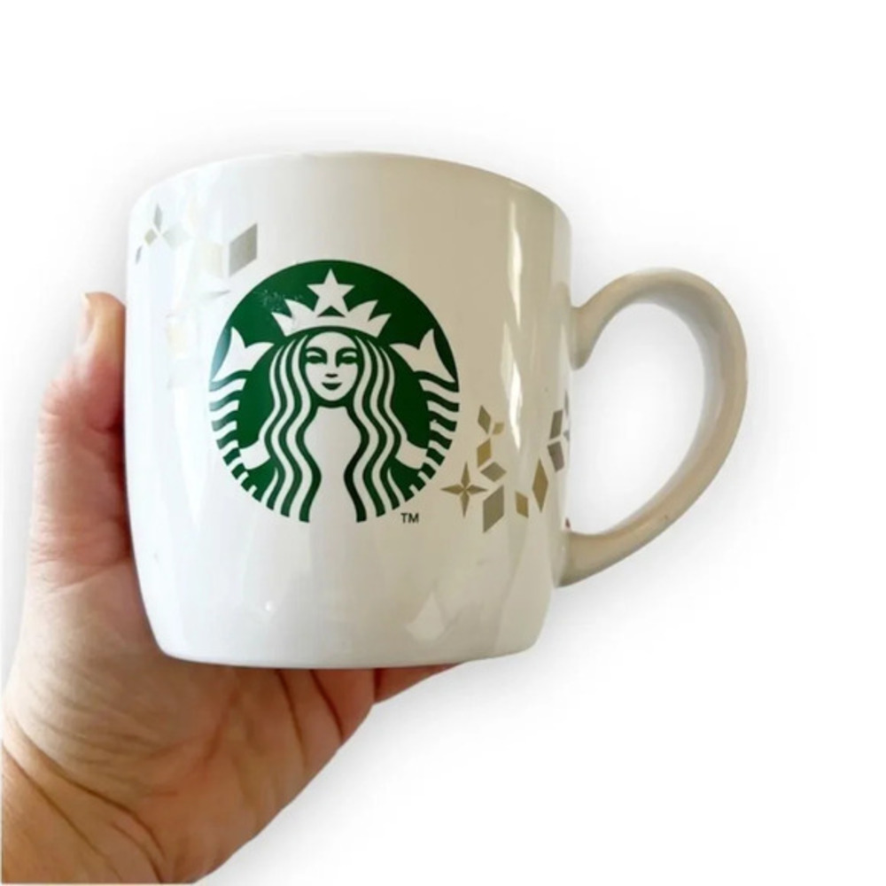 Starbucks 2013 Holiday Collection Oversized Coffee Mug Christmas‎ Collectible